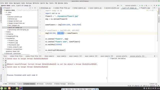 OpenCV Python Tutorial смотреть онлайн