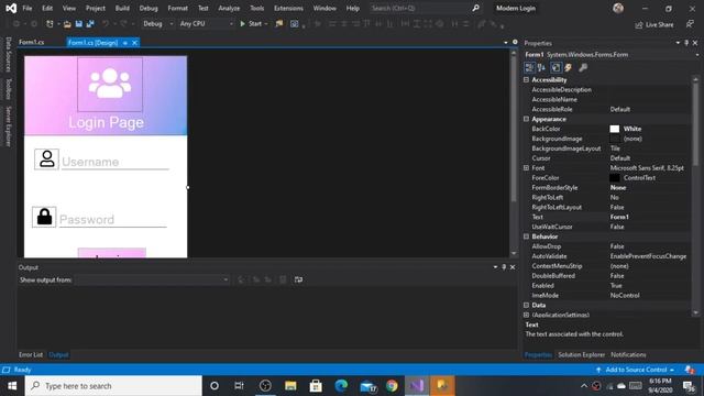 Modern Login UI Design with SQL & C# Tutorial [Must Watch] || Login UI Tutorial SQL 2020 смотреть онлайн