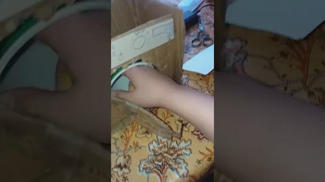 разрушение стиральной машины из картона смотреть онлайн