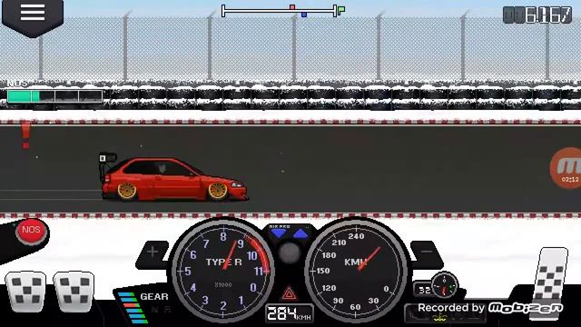 1700hp Honda Civic!!! Pixel Car Racer