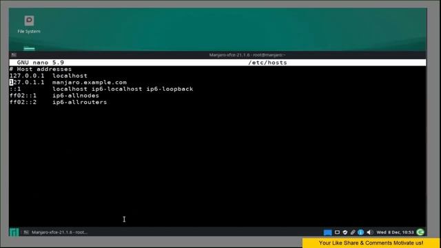 How To Set / Change Hostname Fully Qualifield Domain Name ( FQDN ) On Manjaro 21.2.0 Linux смотреть онлайн