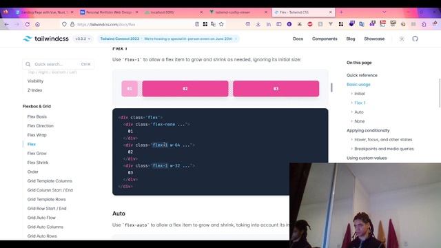 Build Phase : Portfolio w/ Nuxt 3 - Header Section смотреть онлайн