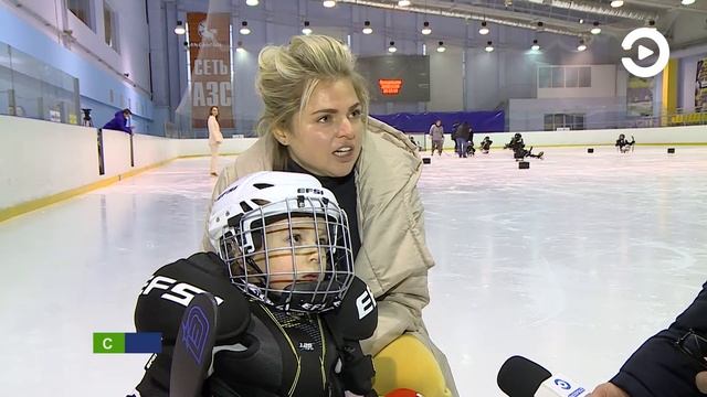 Первая открытая тренировка по следж-хоккею прошла в Пензе смотреть онлайн