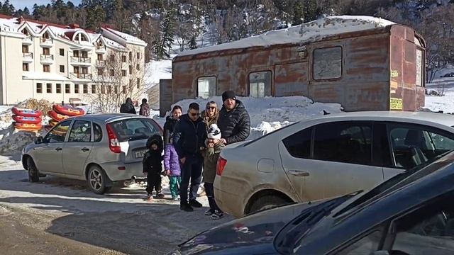 Отдых в Адыгее. Плато Лаго-Наки. Термальные источники. 23.02.2023г. смотреть онлайн