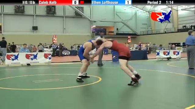 University Nat`ls FS 84 KG / 185 lbs: Caleb Kolb vs. Ethen Lofthouse смотреть онлайн