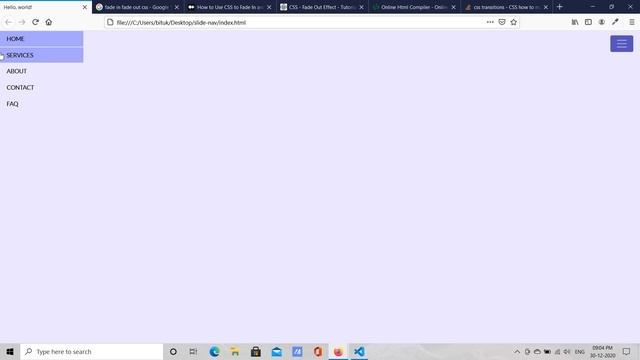 How do I customize Bootstrap 4 | Example - 2 | CSS sliding menus | Web Development Skills смотреть онлайн