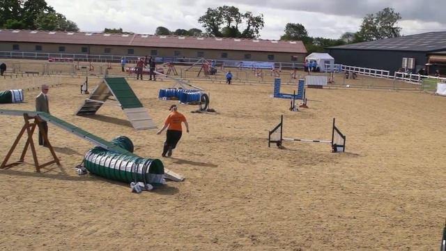 WAO 2011 - Ind. Pentathlon - agility 1 - Kelly Hogeslag en Micka смотреть онлайн
