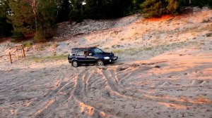 honda crv по песку