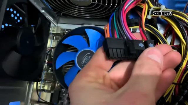 Замена материнской платы. Разборка ,замена процессора ,сокет 1155 - часть 1 смотреть онлайн