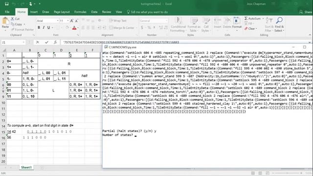 EVERY Turing Machine in Minecraft! Only One Command! (Python) смотреть онлайн
