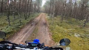 YAMAHA WR 250 X 2009 первые впечатления // first impressions