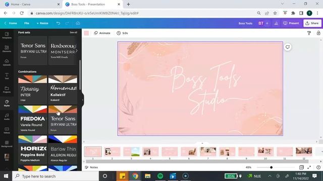Create A Presentation For Your Online Course | Canva Tutorial смотреть онлайн