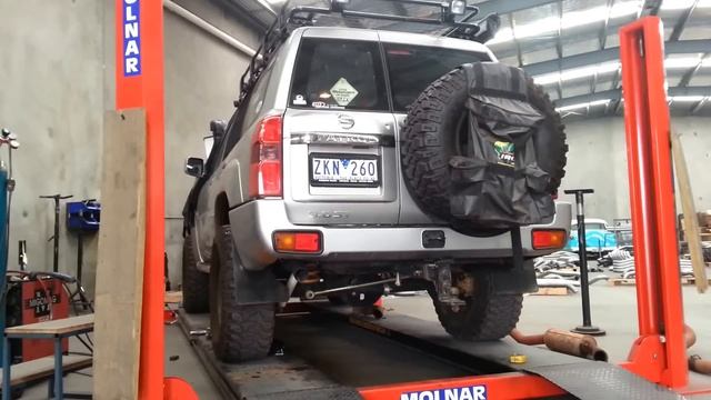 Nissan Patrol 3.0L Turbo Diesel 3 inch Turbo Back Playtime Performance Exhaust смотреть онлайн