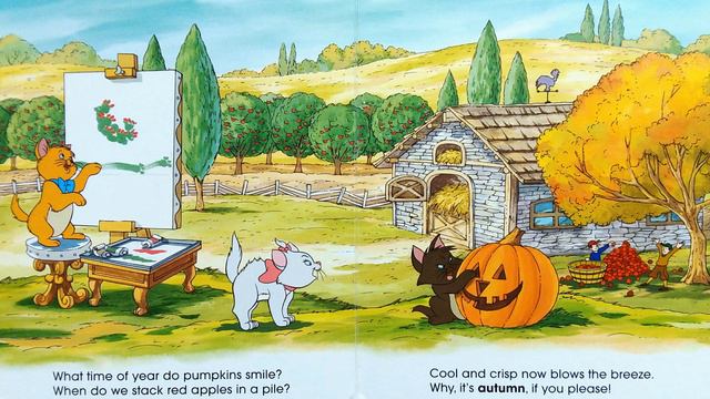 The Aristocats, Picture Purrfect, A Book About Seasons - Read Aloud смотреть онлайн