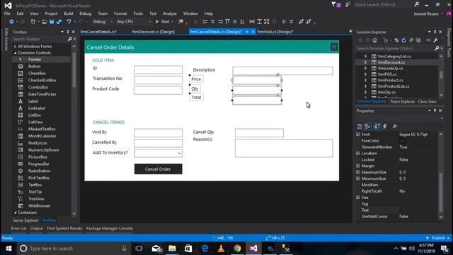 POS And Inventory SystemTutorial Part 48 | Cancel Ordered | Sir Paya смотреть онлайн