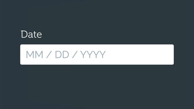 Designing a Date Field for a Global Audience : Universal Interfaces - Date Inputs смотреть онлайн