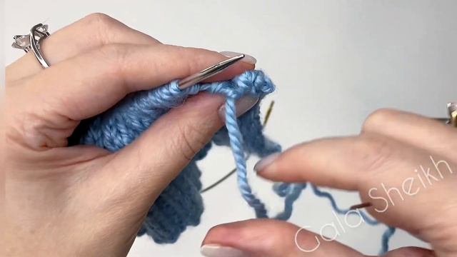 Вязание. Закрытие иглой резинки 2х2 смотреть онлайн