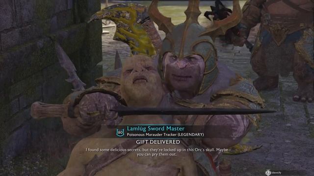 Shadow of War Random Moment: My Follower Gave me a Gift смотреть онлайн