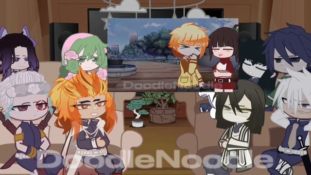 Hashiras react to random videos in my camera role ll RE UPLOAD ll KNY gacha club смотреть онлайн