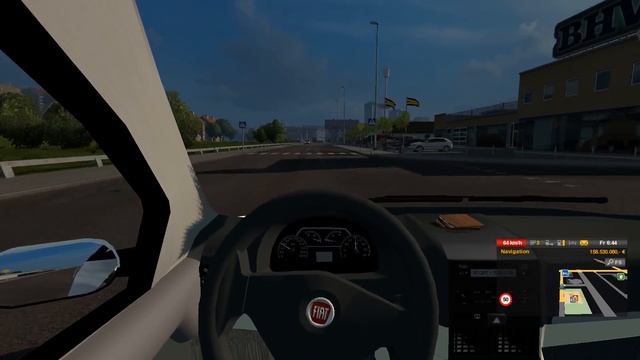 ETS2 - Fiat Albea - Logitech G27 (Euro Truck Simulator 2) смотреть онлайн