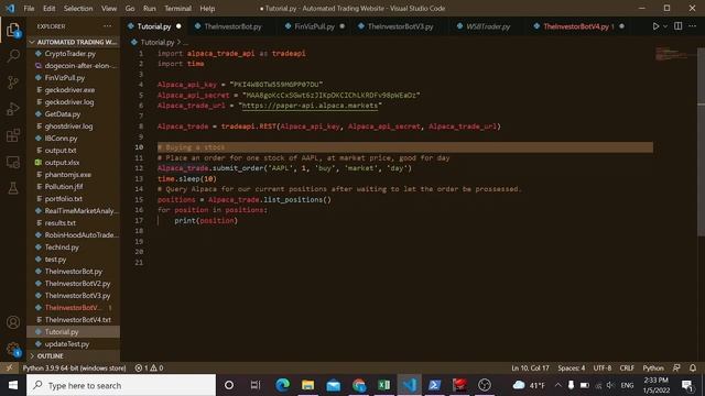 Automated Stock Trading with Python: Getting Started смотреть онлайн