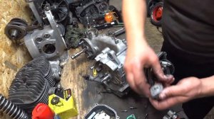 сборка двигателя 157 QMJ