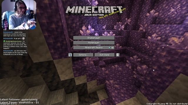 Chatting & A Bit Of Minecraft | I GOT PLAYED BY MINECRAFT (VOD #6 24/09/2021) смотреть онлайн