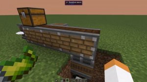 Легкая авто-ферма дерева в майнкрафте,с модом create!