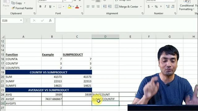 Mastering Excel's SUMPRODUCT Formula vs others-AVERAGE, AVERAGEIF, AVERAGEIFS смотреть онлайн