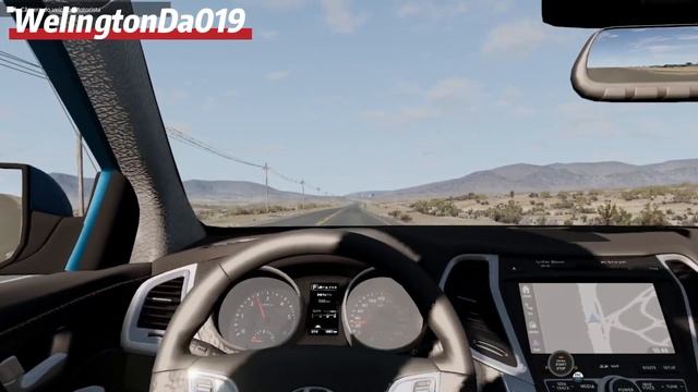 Santa fé V6 Top Speed - beamng drive смотреть онлайн