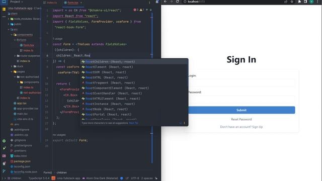 Full-Stack CMS #5 Form Component - React.js/Express.js + Typescript and Chakra UI смотреть онлайн