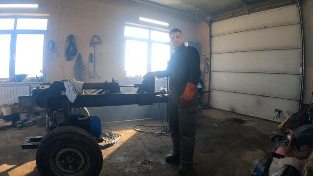 Обзор. Ремонт дровокола. смотреть онлайн