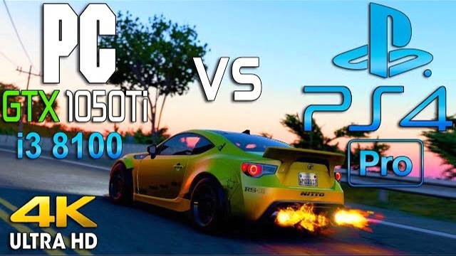 PS4 Pro vs PC Test 7 Games in 4K смотреть онлайн