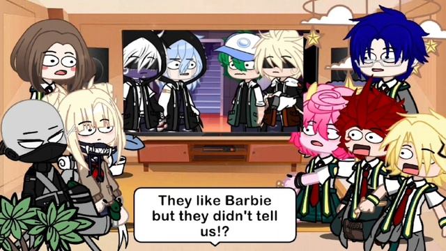°|| BNHA/MHA Characters React To MHA Barbie Fans ||° (Requests)