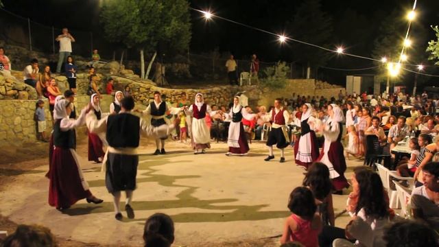 Traditional Greek Music And Dance Night, Kefalonia Island, Greece смотреть онлайн