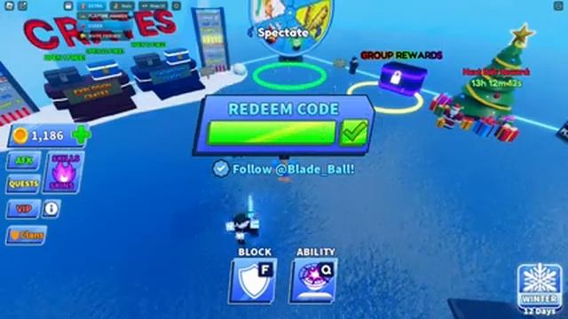 *NEW* ALL WORKING UPDATE CODES FOR BLADE BALL DECEMBER 2023! ROBLOX BLADE BALL CODES смотреть онлайн