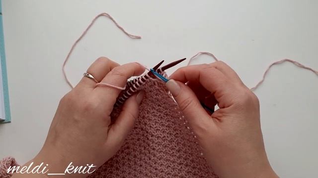 ? Закрываем плечевой шов крючком   ?    #рукоделие #knitwear #вязание