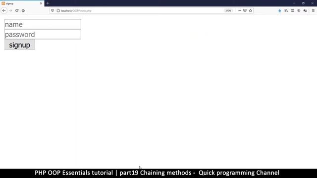 #19 PHP Object Oriented Programming Basics - OOP | Method chaining | Quick programming tutorial смотреть онлайн
