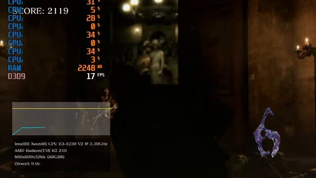 AMD Radeon R5 240 - Resident Evil 6 смотреть онлайн