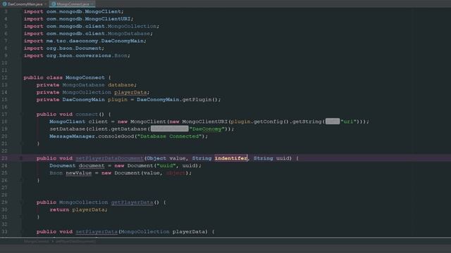 Custom Economy Spigot Plugin - Database PlayerData - Episode 2 смотреть онлайн
