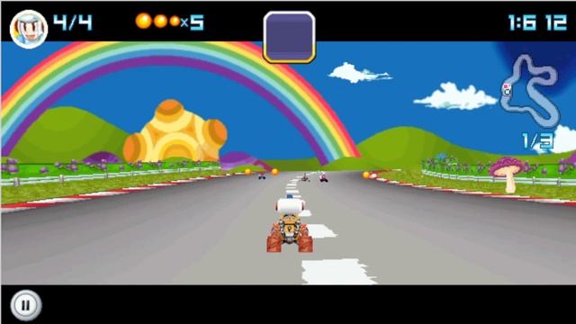 Pac-Man Kart Rally 3D - All Cups - Expert Difficulty (J2ME) смотреть онлайн