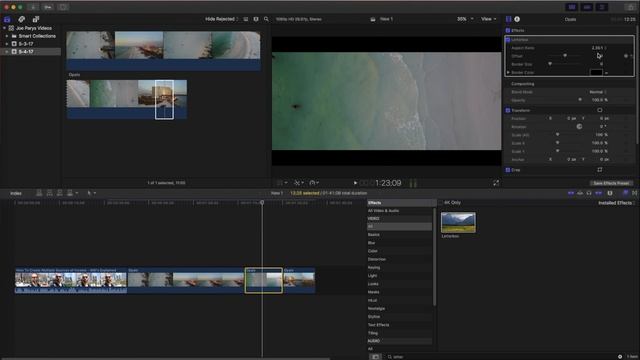 Letterbox Widescreen Cinemascope Effect! Final Cut Pro X Tutorial смотреть онлайн