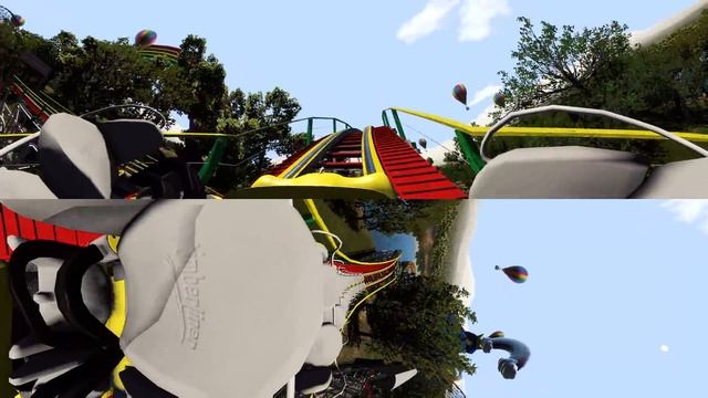 VR 360° Rainbow Friends Chapter 2 The Ride (Roller Coaster) 360 Video