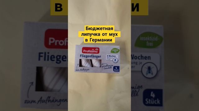 Бюджетная липучка от мух в Германии. смотреть онлайн