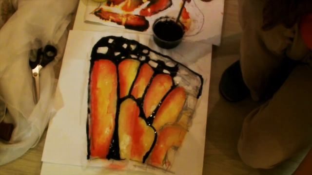 Karneval Schmetterling Kostüm Бабочка костюм Selber Machen-Anregung  шить