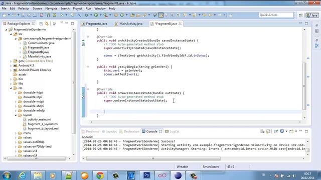 5- onSaveInstanceState Methodu Kullanımı - Android Fragment Eğitim Seti смотреть онлайн