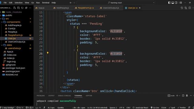 React JS - Adding Dynamic Style || Hindi || Coding Scenes смотреть онлайн
