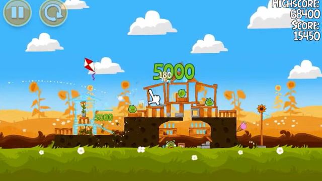 Angry Birds Seasons - Summer Pignic playthrough #5: Bouncer смотреть онлайн