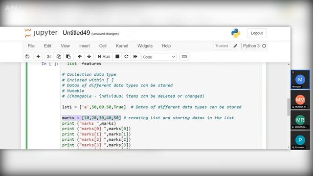 Python list introduction 2022 02 26 смотреть онлайн