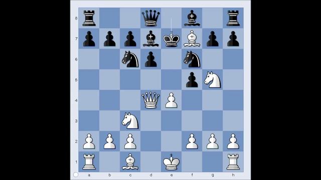 Philidor Defense: Blake vs Hooke - London 1891 смотреть онлайн